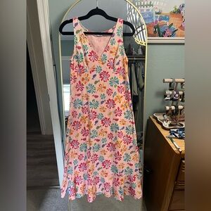 Fresh produce floral dress